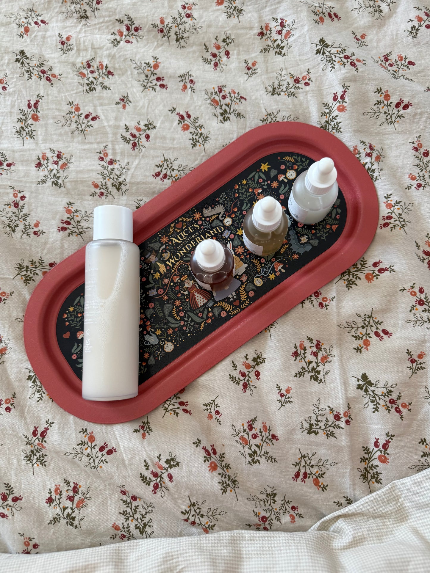 Alice in Wonderland Metal Serving Tray – 160×350 mm